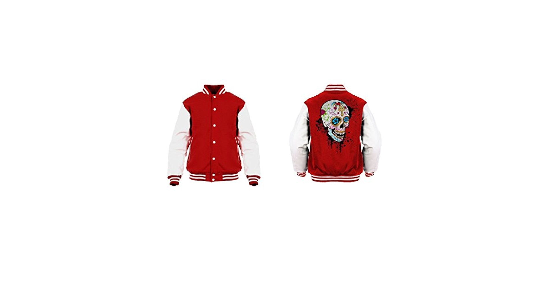 ジャケット・アウター sugarhill EMBROIDARY TEDDY JACKET 2 SUGARHILL EMBROIDERY TEDDY JACKET (Varsity Jacket)